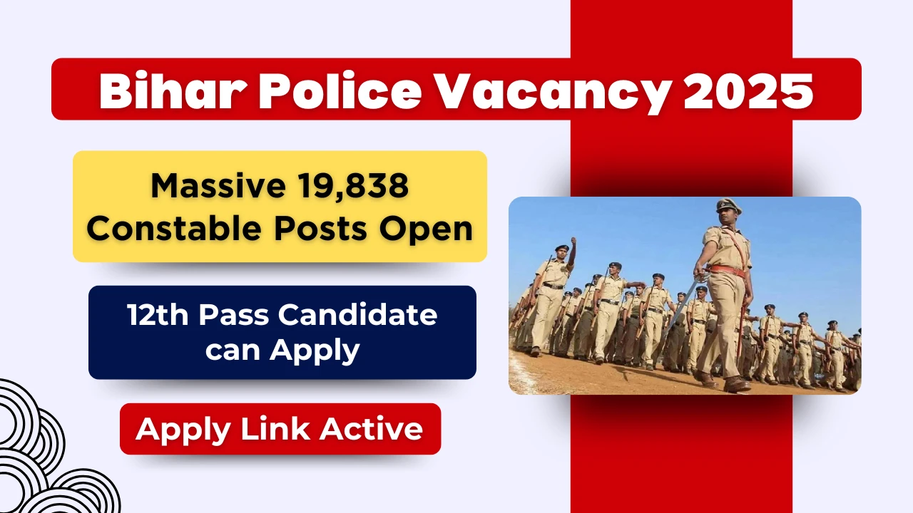 Bihar Police Vacancy 2025