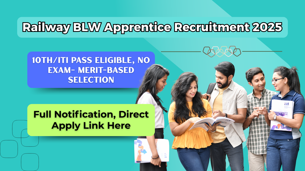 Railway BLW Apprentice Recruitment 2025